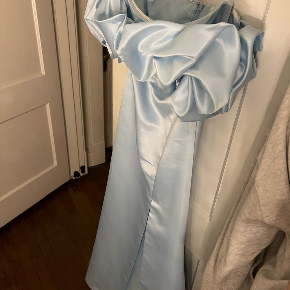 Stacees Off-the-Shoulder Ruffled Prom Dress - Picture 7 of 15
